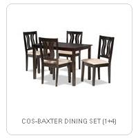COS-BAXTER DINING SET (1+4)